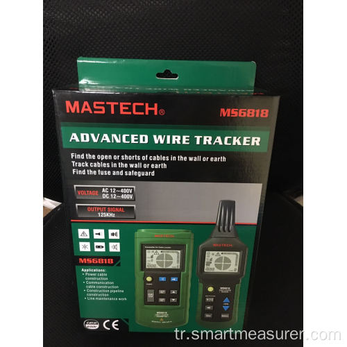 Ms6818 Mastech Advanced Cable metal boru Bulucu